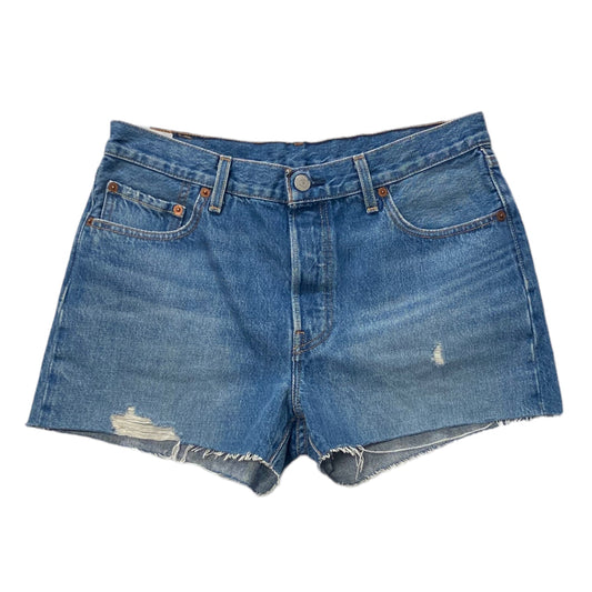 Blue Denim Shorts Levis, Size 8