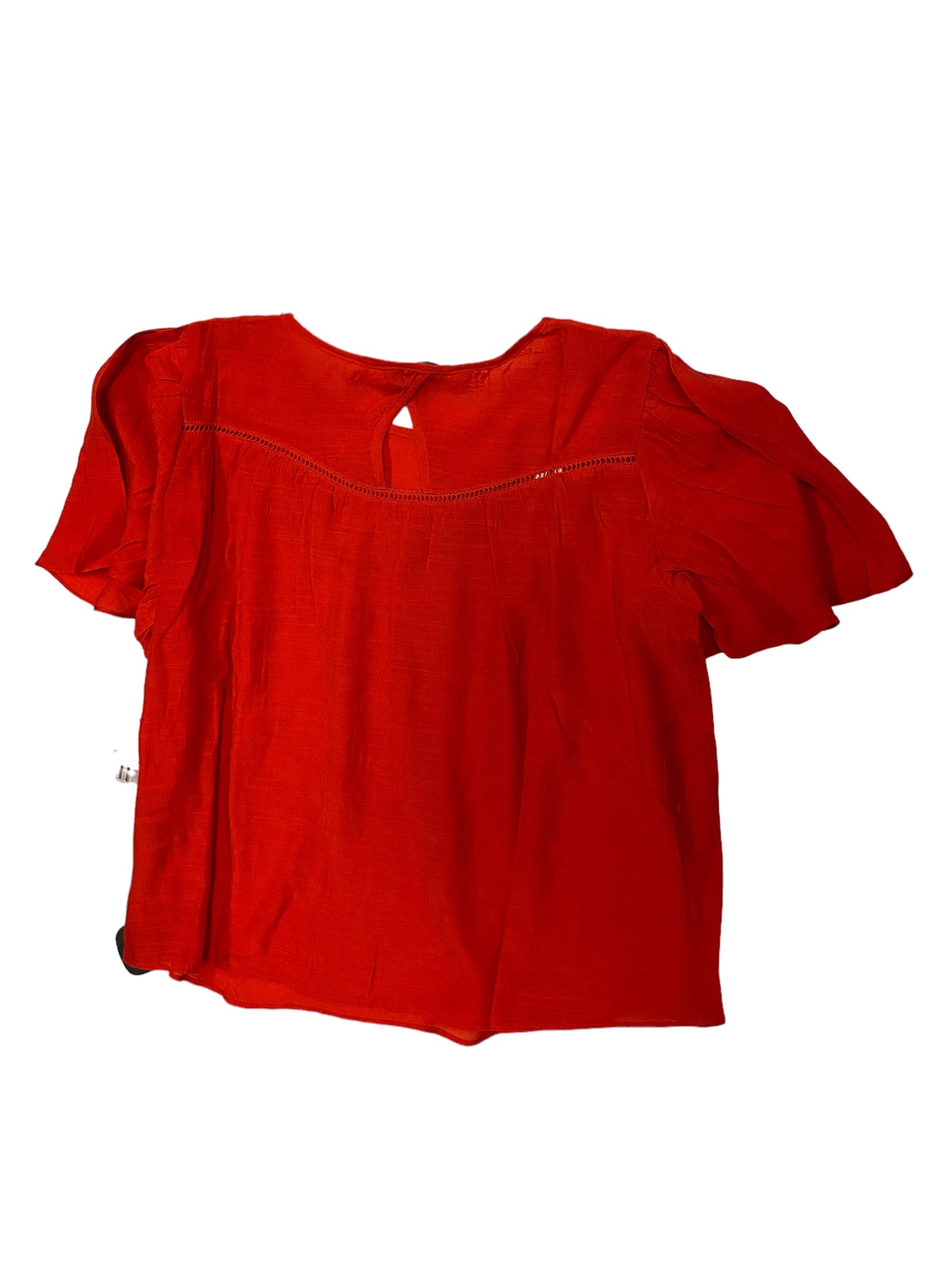 Red Top Short Sleeve Nanette Lepore, Size S