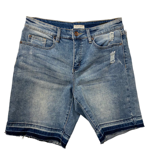 Blue Denim Shorts Tribal, Size 10