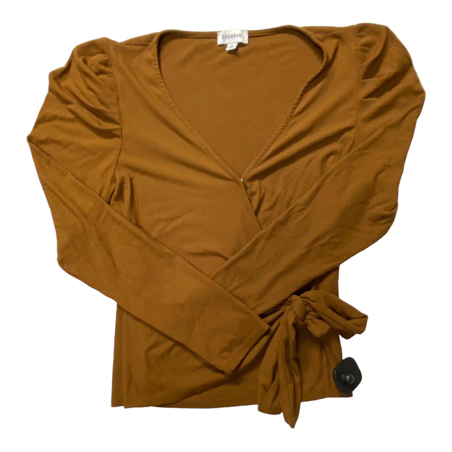 Brown Top Long Sleeve Evereve, Size M