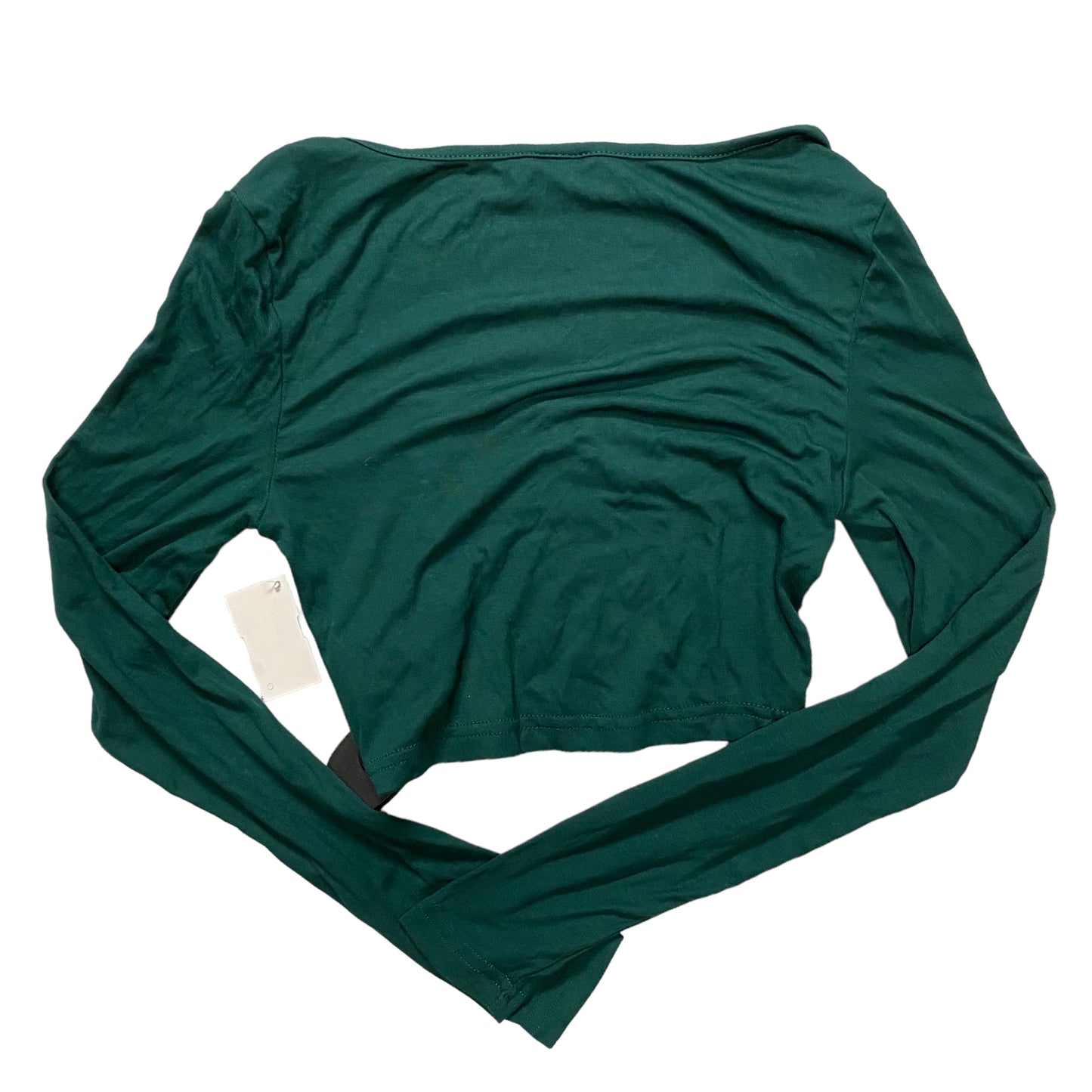 Top Long Sleeve By Shein In Green, Size: S