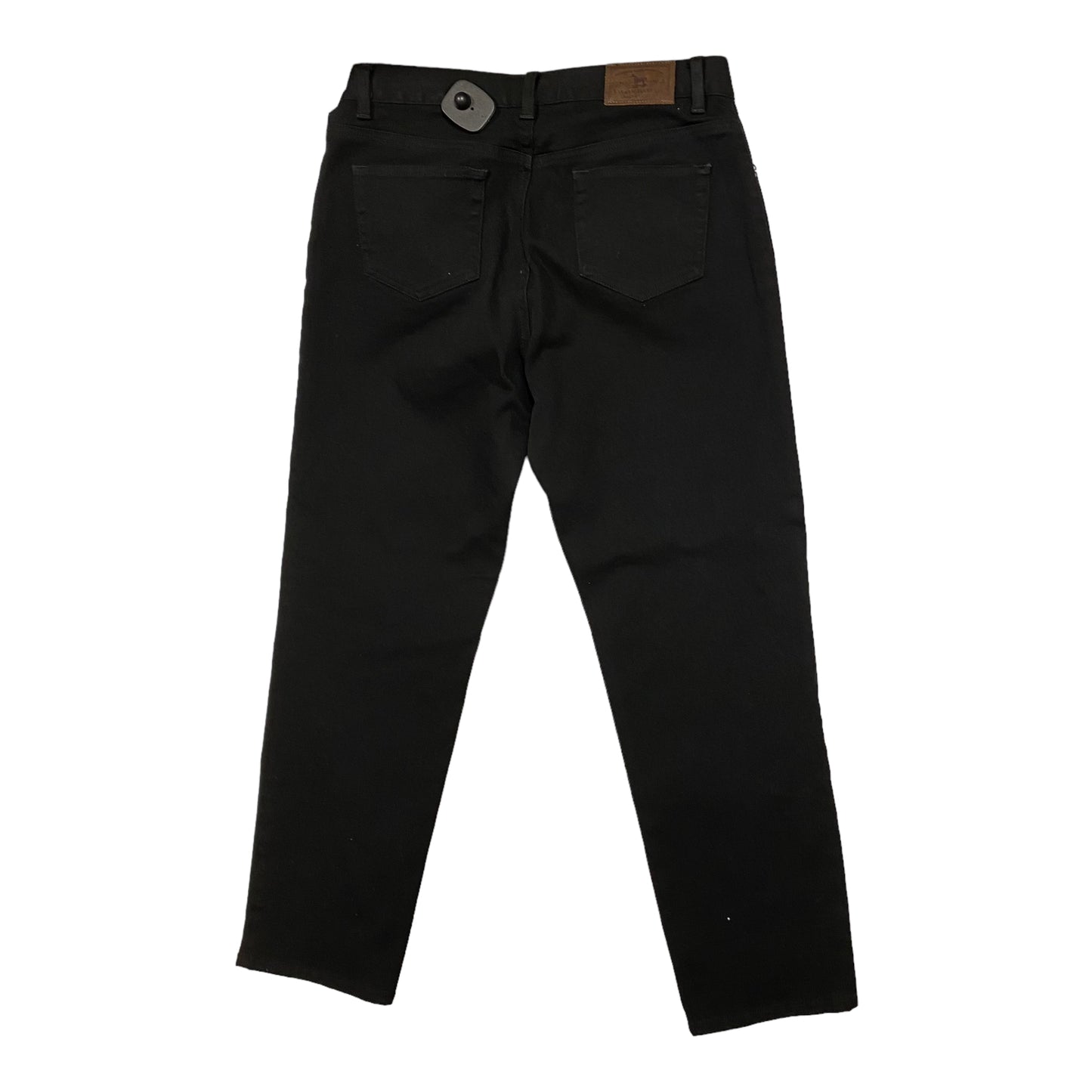 Jeans Straight By Lauren By Ralph Lauren In Black, Size: 10petite