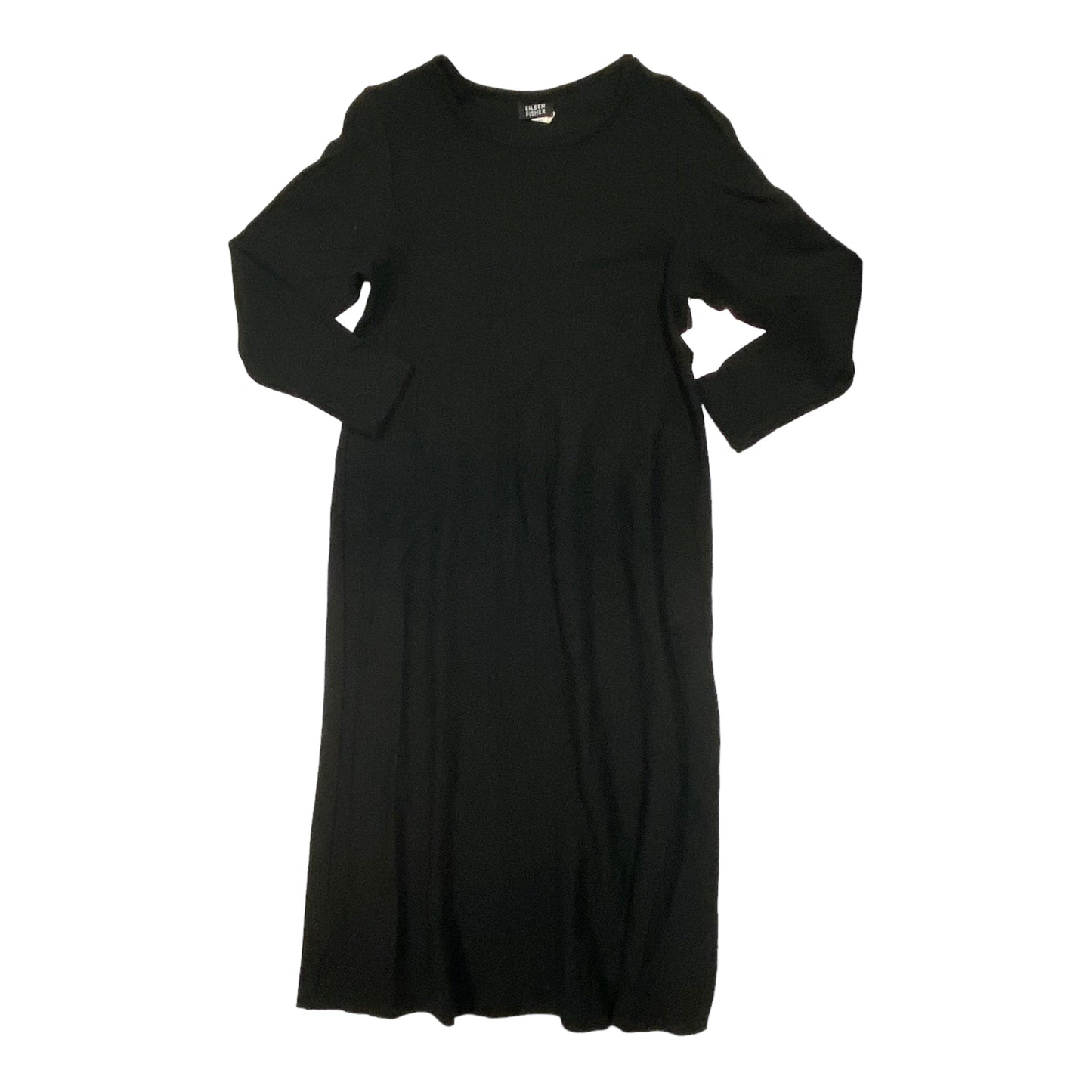 Dress Designer By Eileen Fisher In Black, Size: S