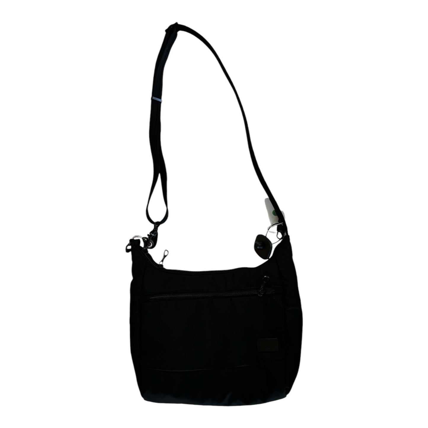 Handbag By Pacsafe in Black, Size: Medium