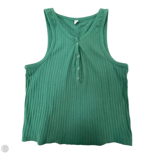 Top Sleeveless By Bp In Green, Size: 1x