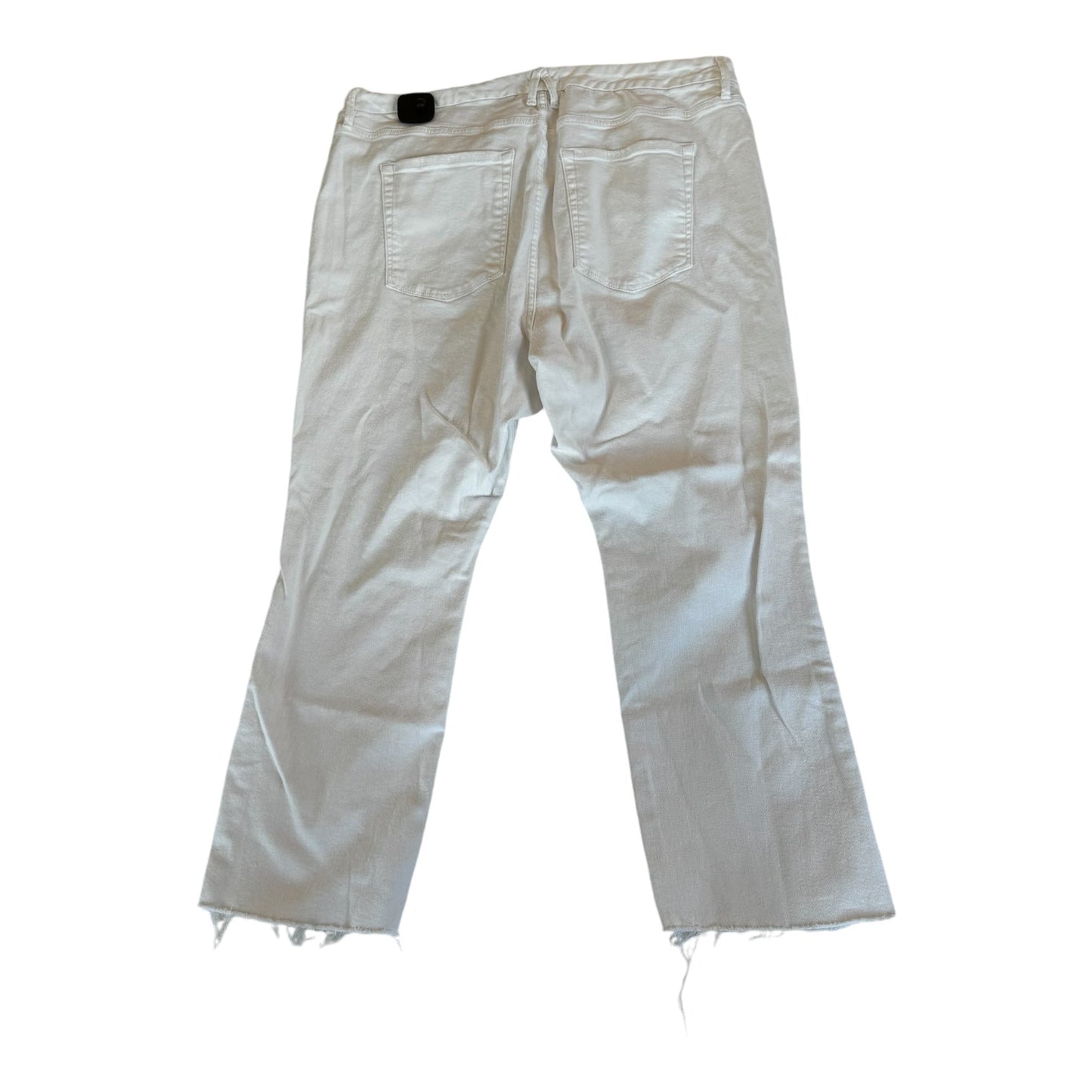 Jeans Straight By Good American In White, Size: 24