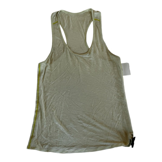 Athletic Tank Top By Lululemon In Yellow, Size: 8