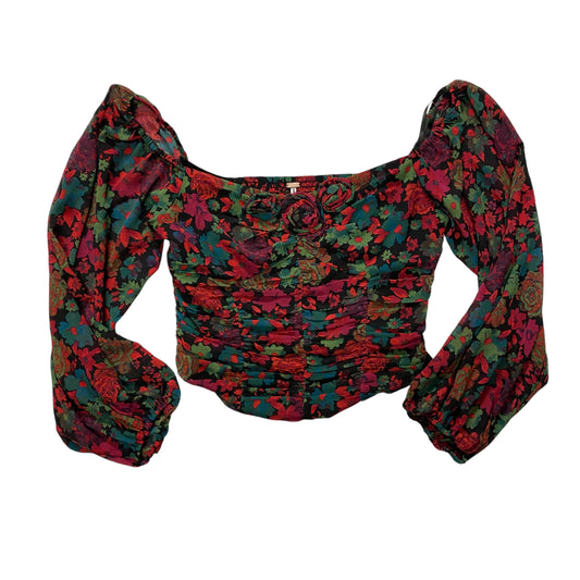 Top 2pc 3/4 Sleeve By Free People In Multi-colored, Size: S