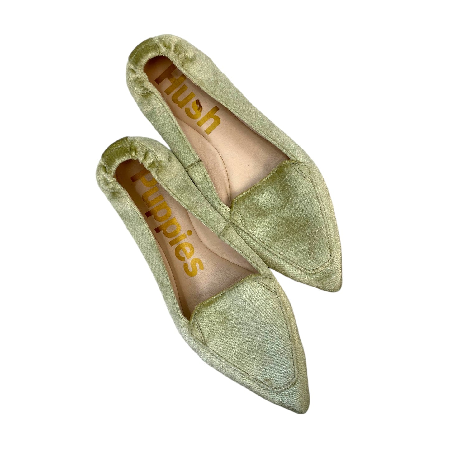 Shoes Flats By Hush Puppies In Green, Size: 6.5