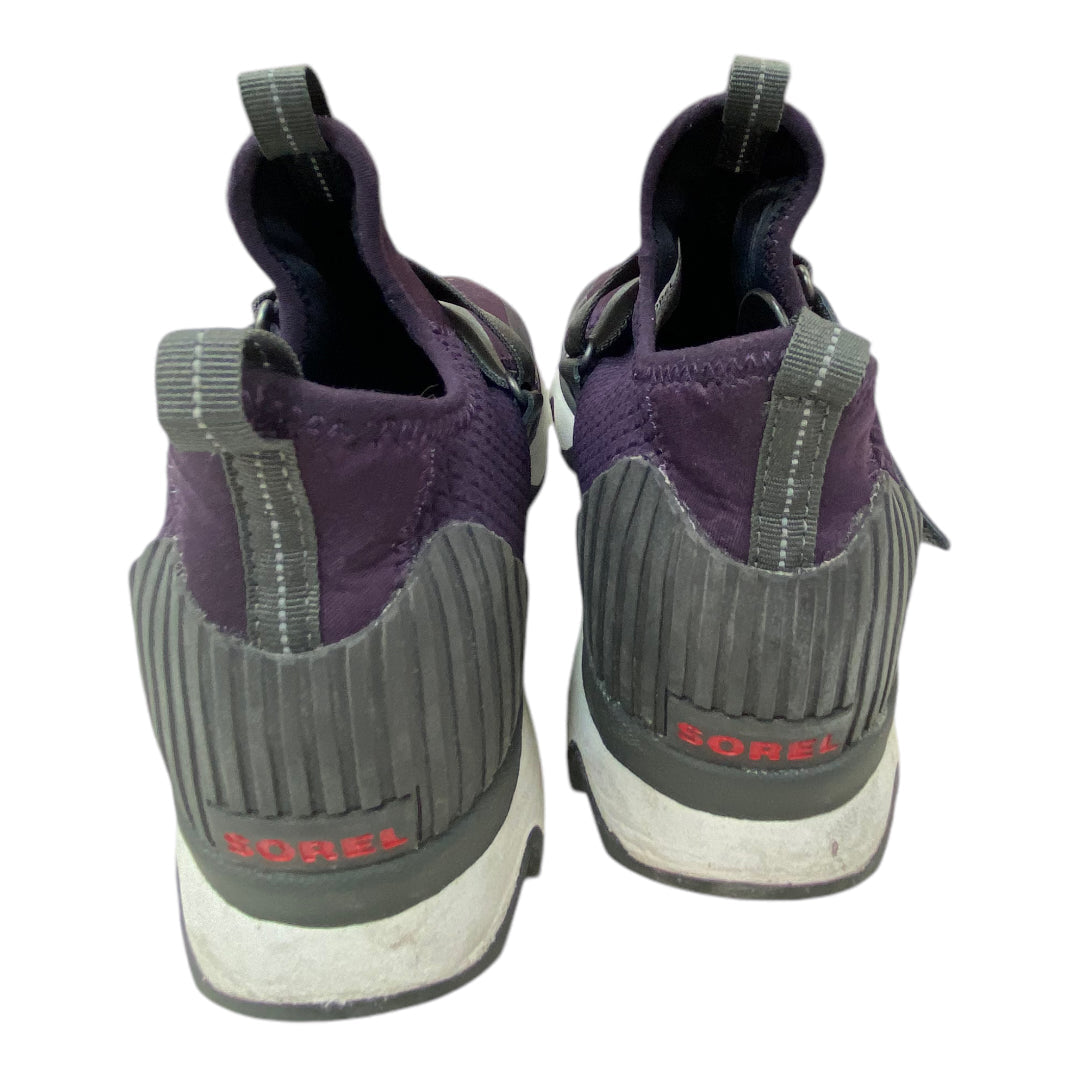 Shoes Athletic By Sorel In Purple, Size: 8.5