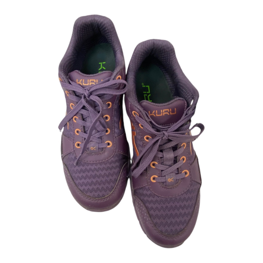 Shoes Athletic By kuru In Purple, Size: 8