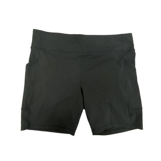 Athletic Shorts By Lululemon In Black, Size: 18