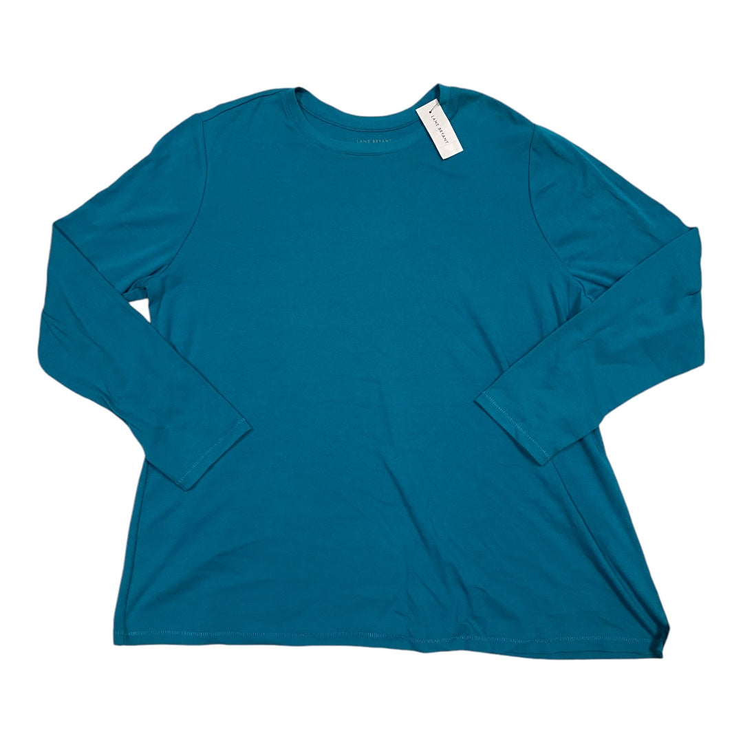 Top Long Sleeve By Lane Bryant In Blue, Size: 14