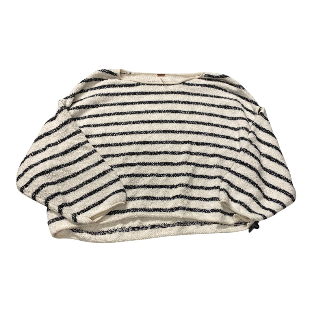 Sweater By Free People In Striped Pattern, Size: M