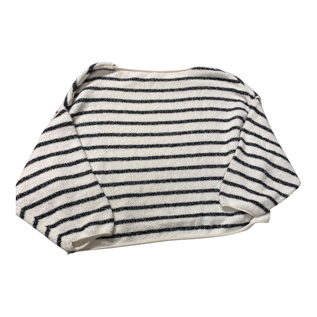 Sweater By Free People In Striped Pattern, Size: M