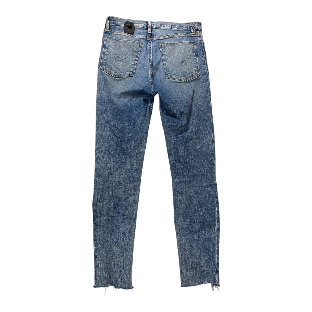 Jeans Skinny By Hudson In Blue Denim, Size: 8