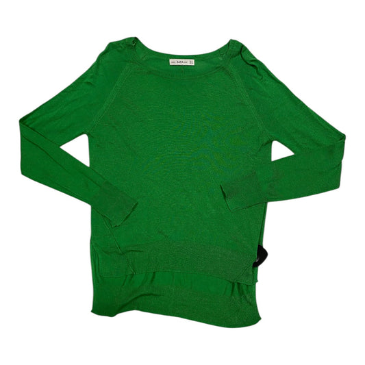 Sweater By Zara In Green, Size: M