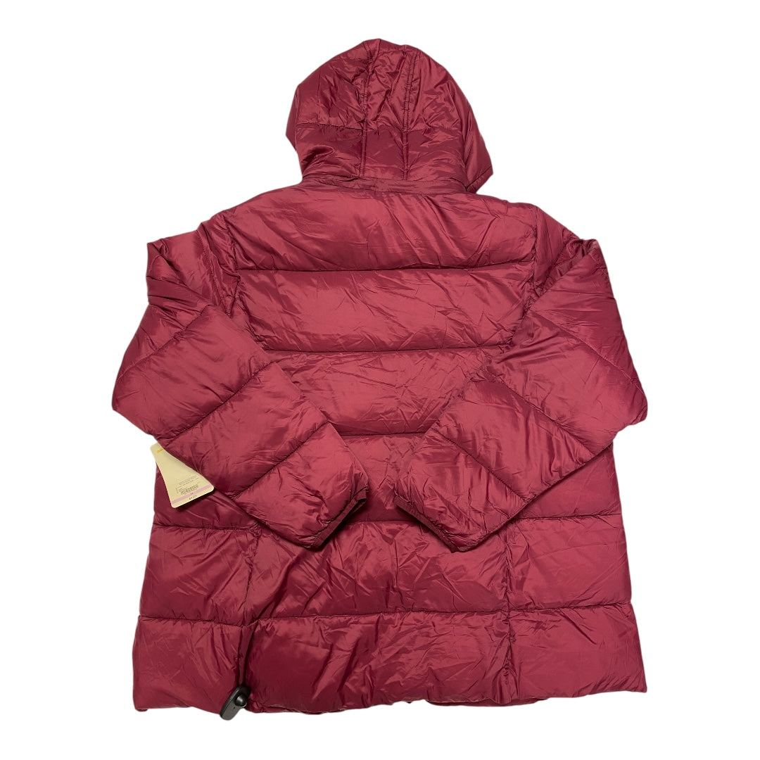 Jacket Puffer & Quilted By St Johns Bay In Maroon, Size: 2x