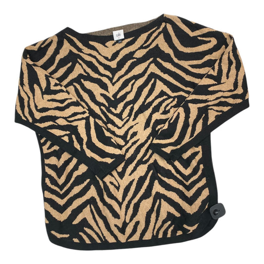 Sweater By Cabi In Animal Print, Size: M