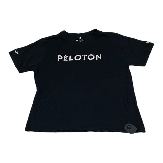 Athletic Top Short Sleeve By PELOTON  Size: L