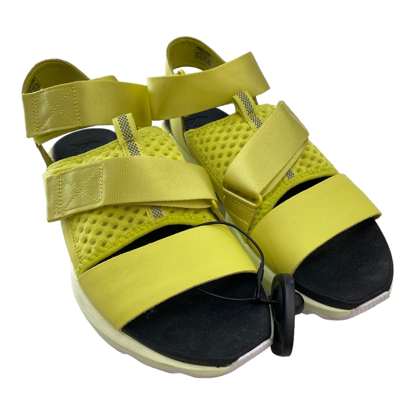 Yellow Sandals Flats Sorel, Size 11