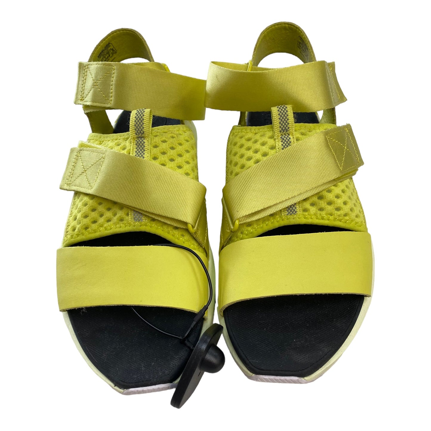 Yellow Sandals Flats Sorel, Size 11
