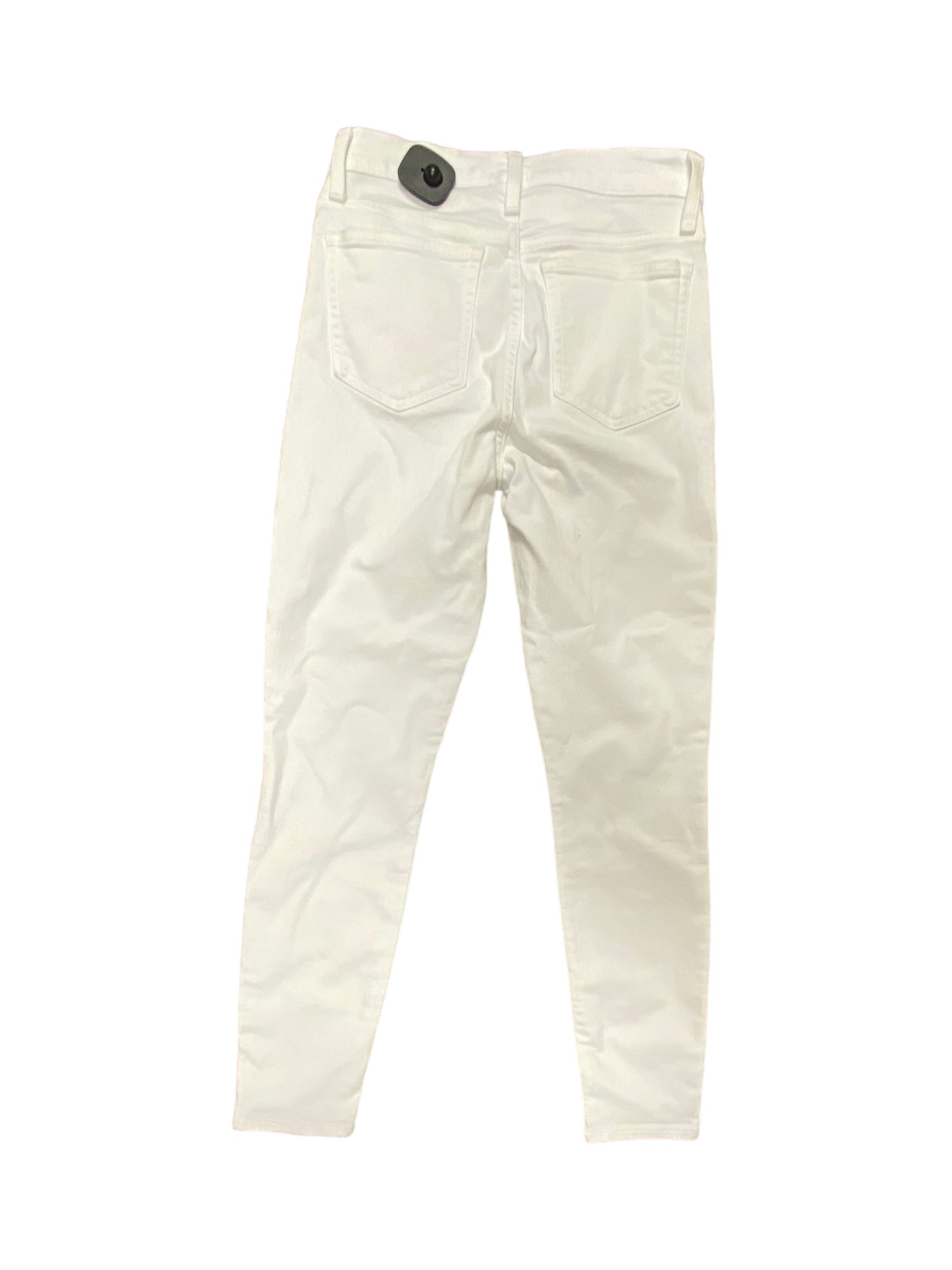 White Jeans Skinny J. Crew, Size 6