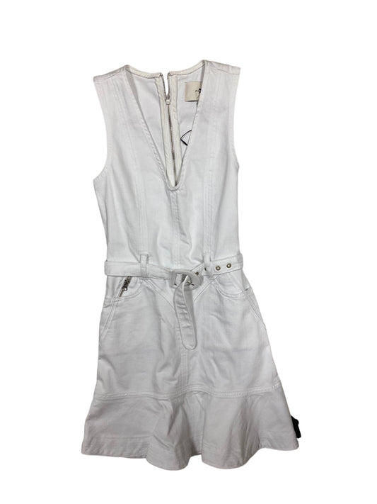 White Dress Casual Short 7 For All Mankind, Size S