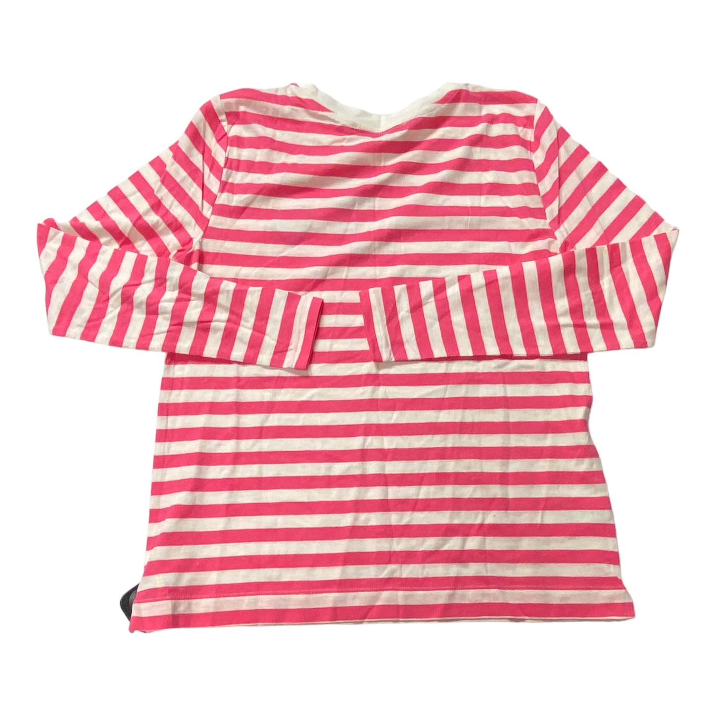 Striped Pattern Top Long Sleeve Loft, Size S