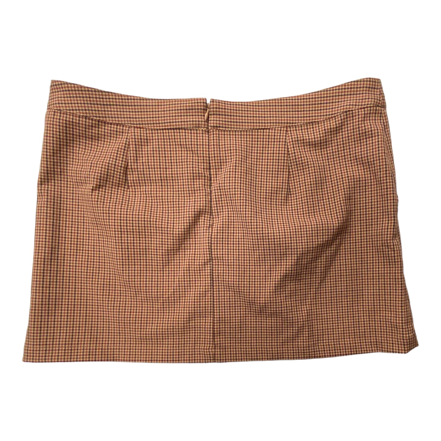 Plaid Pattern Skirt Mini & Short A New Day, Size Xl