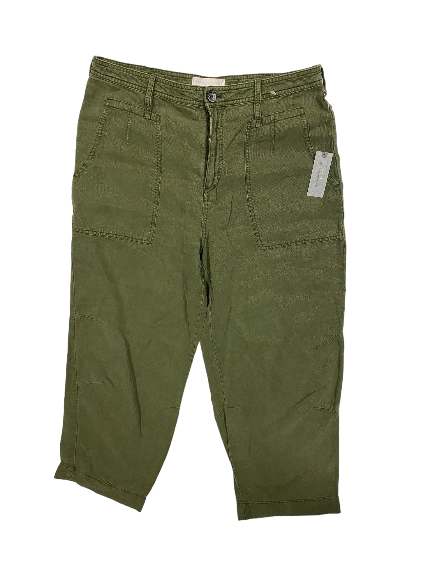 Green Pants Cargo & Utility Anthropologie, Size 12