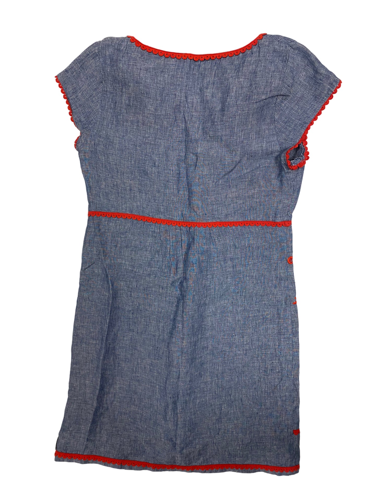 Multi-colored Dress Casual Short Boden, Size 8