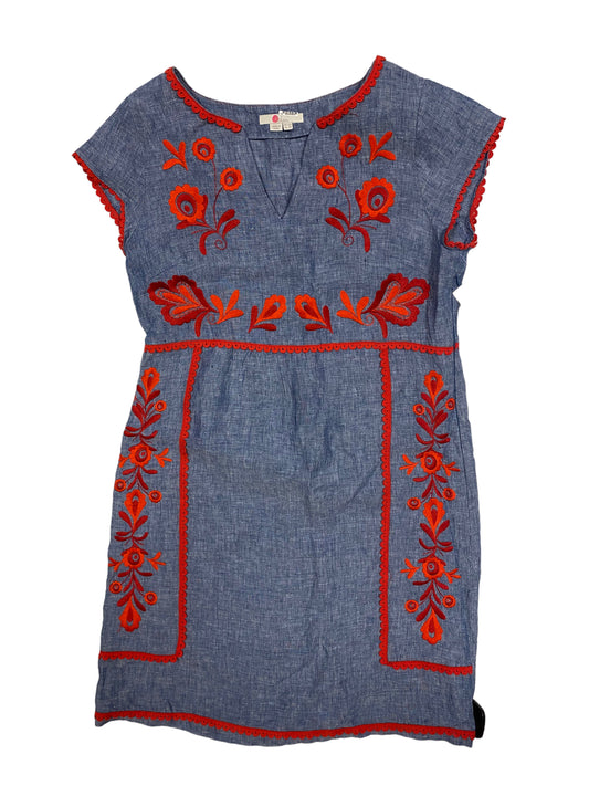 Multi-colored Dress Casual Short Boden, Size 8
