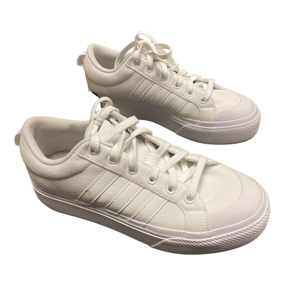 Shoes Sneakers By Adidas In White, Size: 8.5