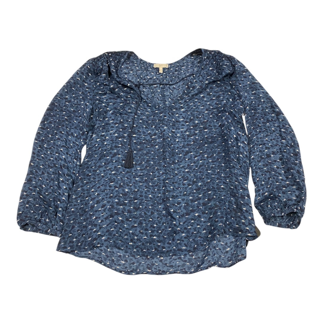 Top Long Sleeve By Joie In Blue, Size: S