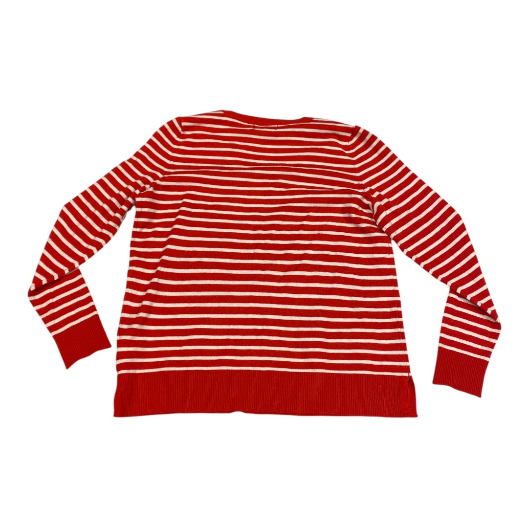 Sweater By Style And Company In Red & White, Size: S