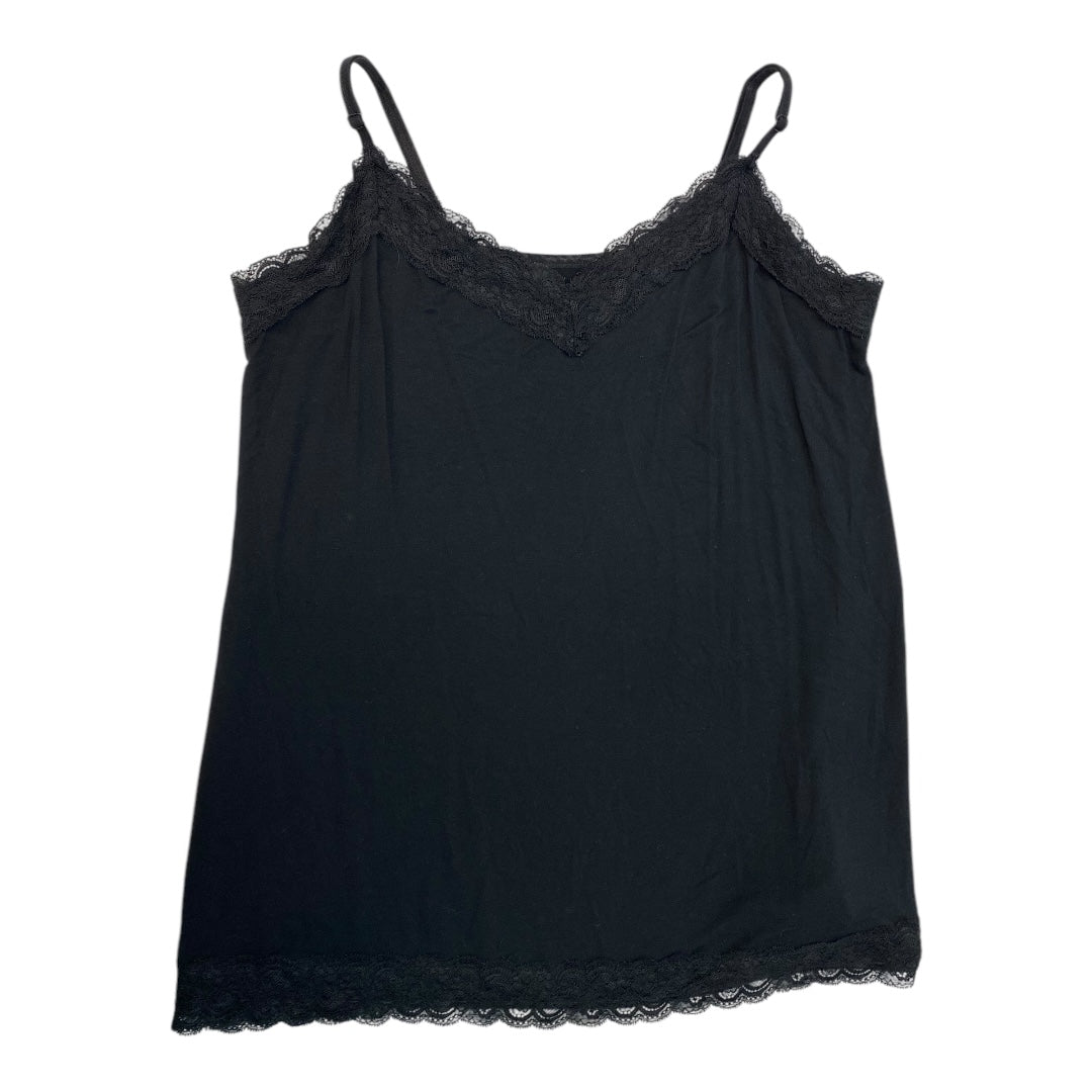 Top Sleeveless Basic By Lane Bryant In Black, Size: L