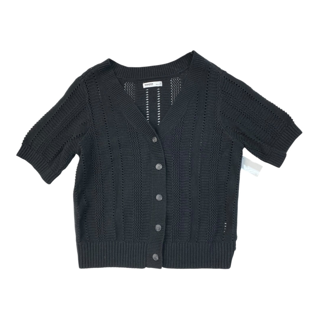 Sweater Short Sleeve By Sonoma In Black, Size: 1x