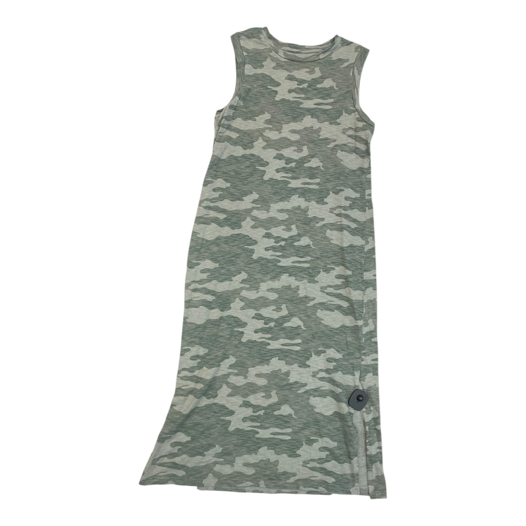 Dress Casual Maxi By Universal Thread In Camouflage Print, Size: S