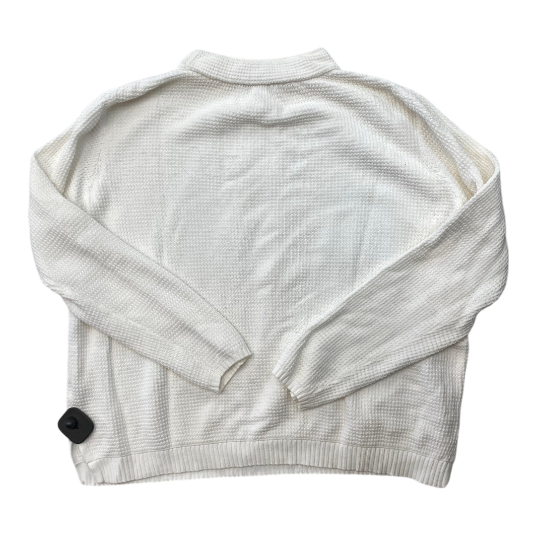 Top Long Sleeve By Coldwater Creek In White, Size: Mp