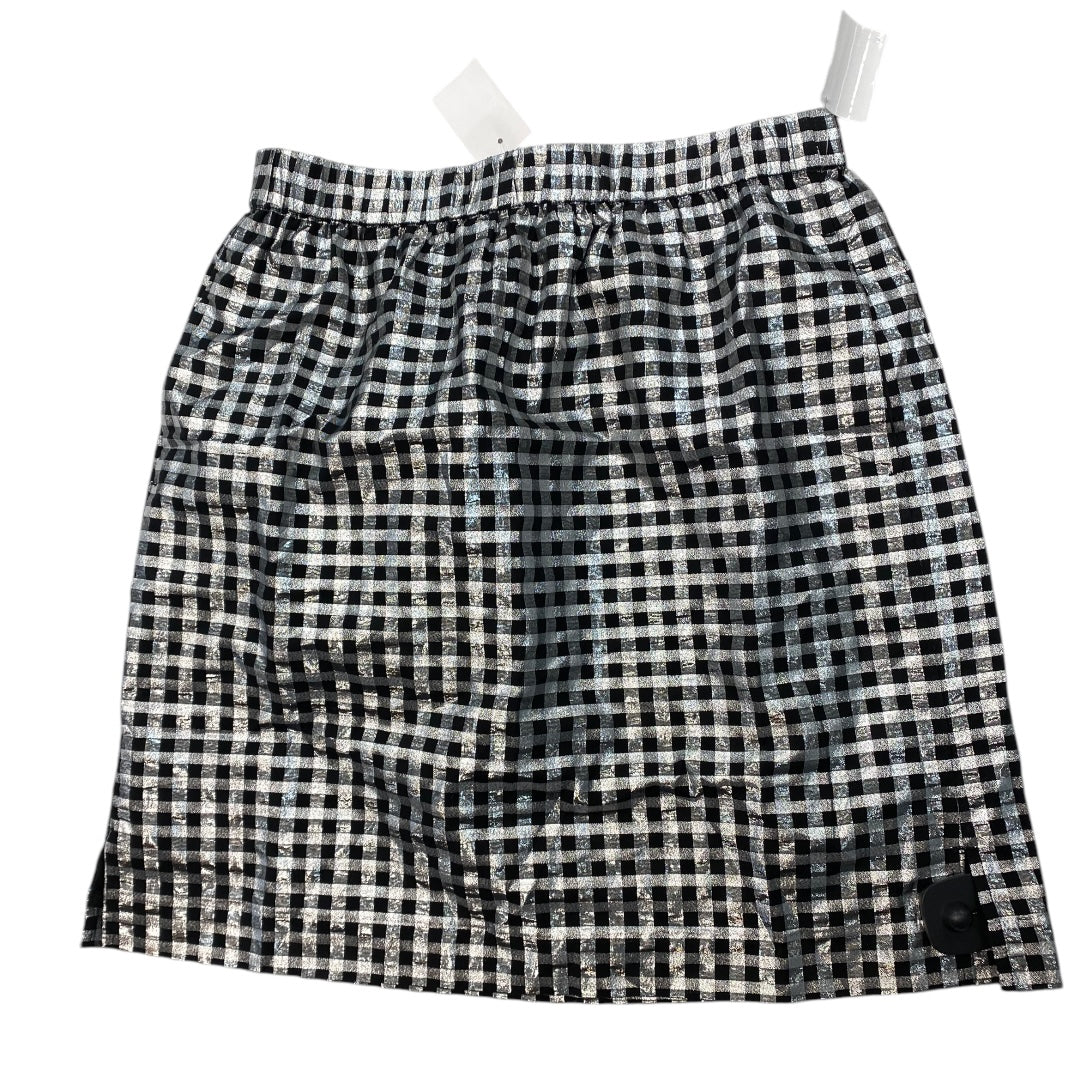 Skirt Mini & Short By J. Crew In Black & White, Size: S