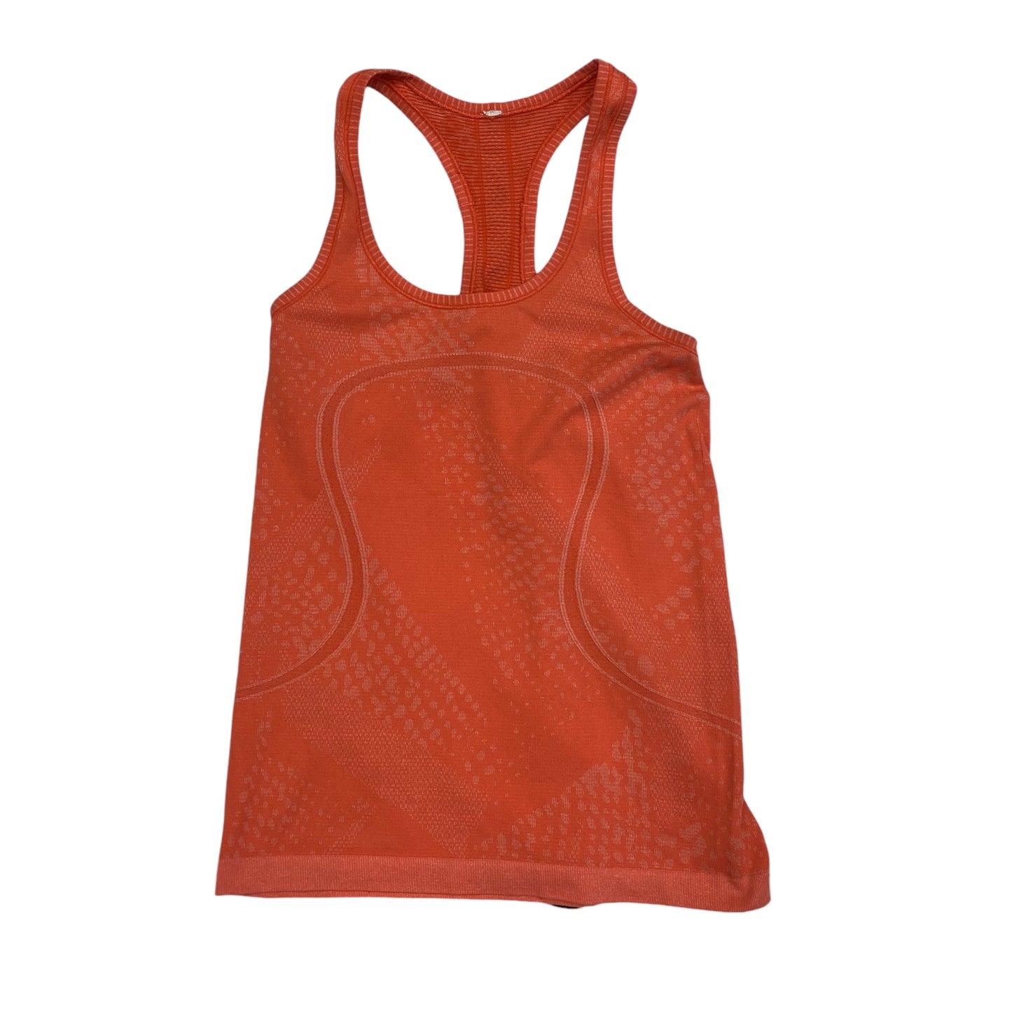 Athletic Tank Top By Lululemon In Orange, Size: 8