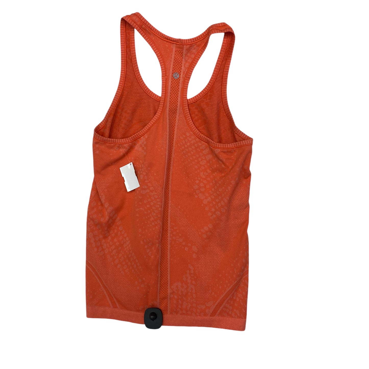 Athletic Tank Top By Lululemon In Orange, Size: 8