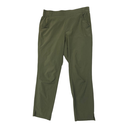 Athletic Pants By Eddie Bauer In Green, Size: M