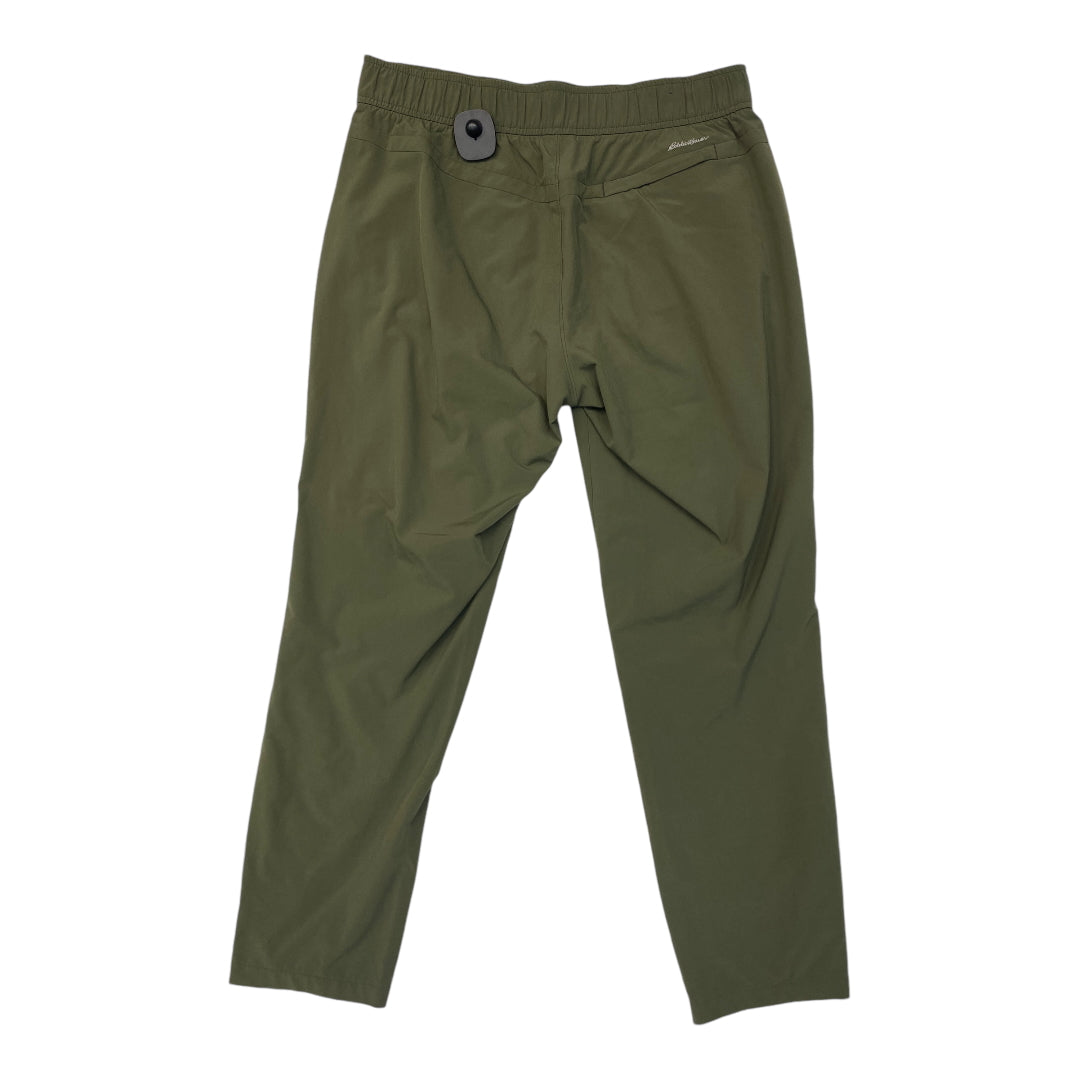 Athletic Pants By Eddie Bauer In Green, Size: M