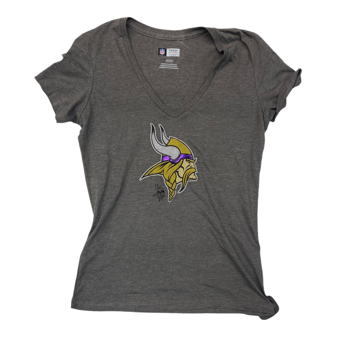 Athletic Top Short Sleeve By Nfl In Multi-colored, Size: S