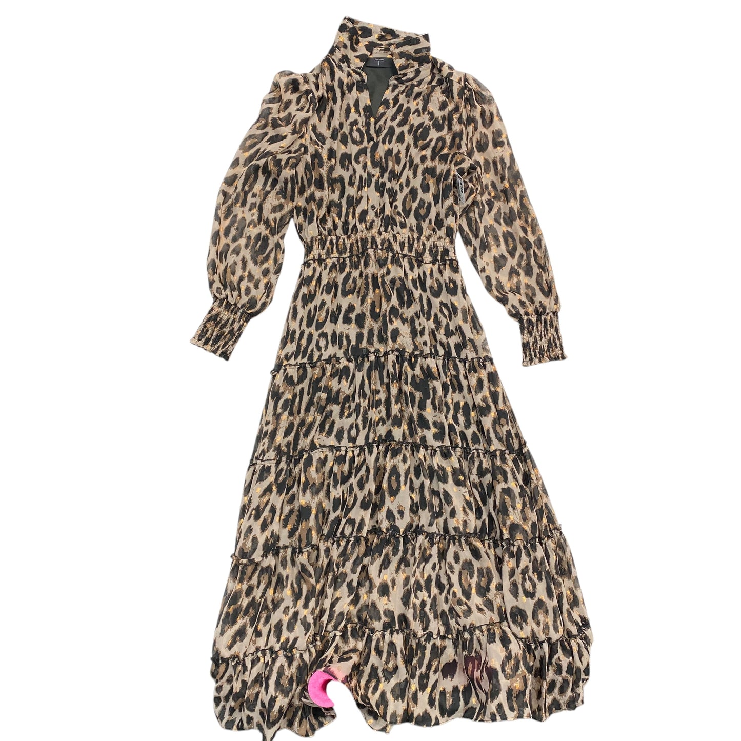 Dress Casual Maxi By T Tahari In Animal Print, Size: M