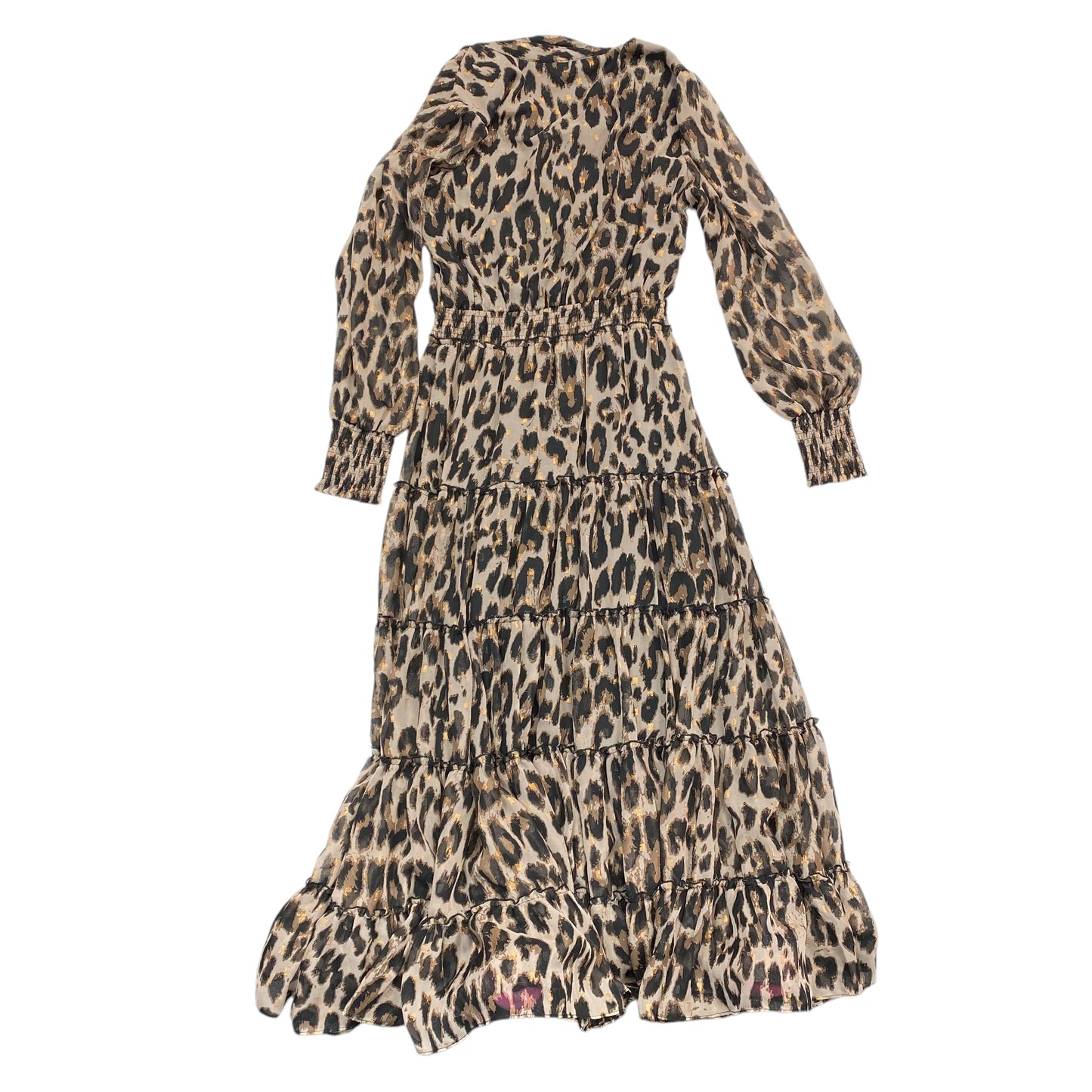 Dress Casual Maxi By T Tahari In Animal Print, Size: M