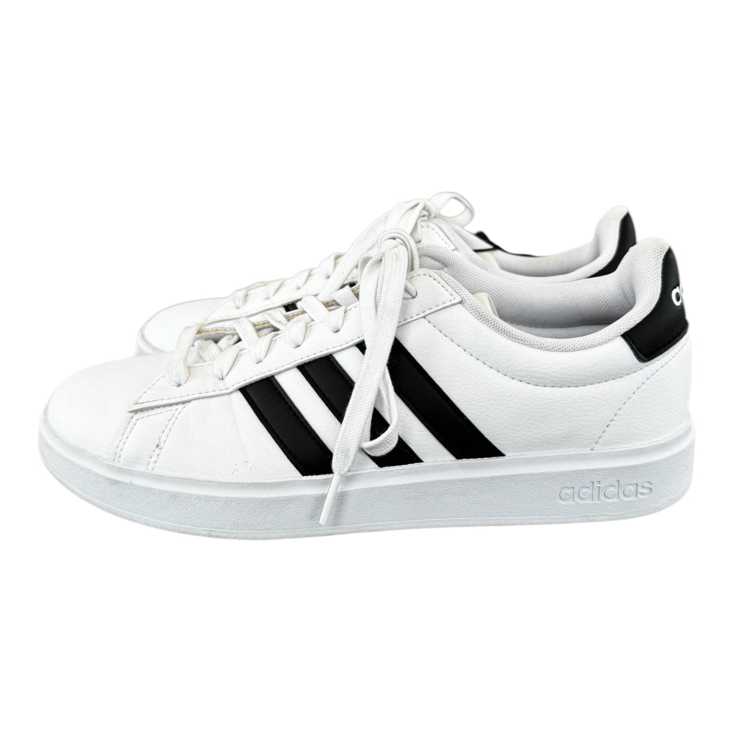 Shoes Sneakers By Adidas In Black & White, Size: 11.5