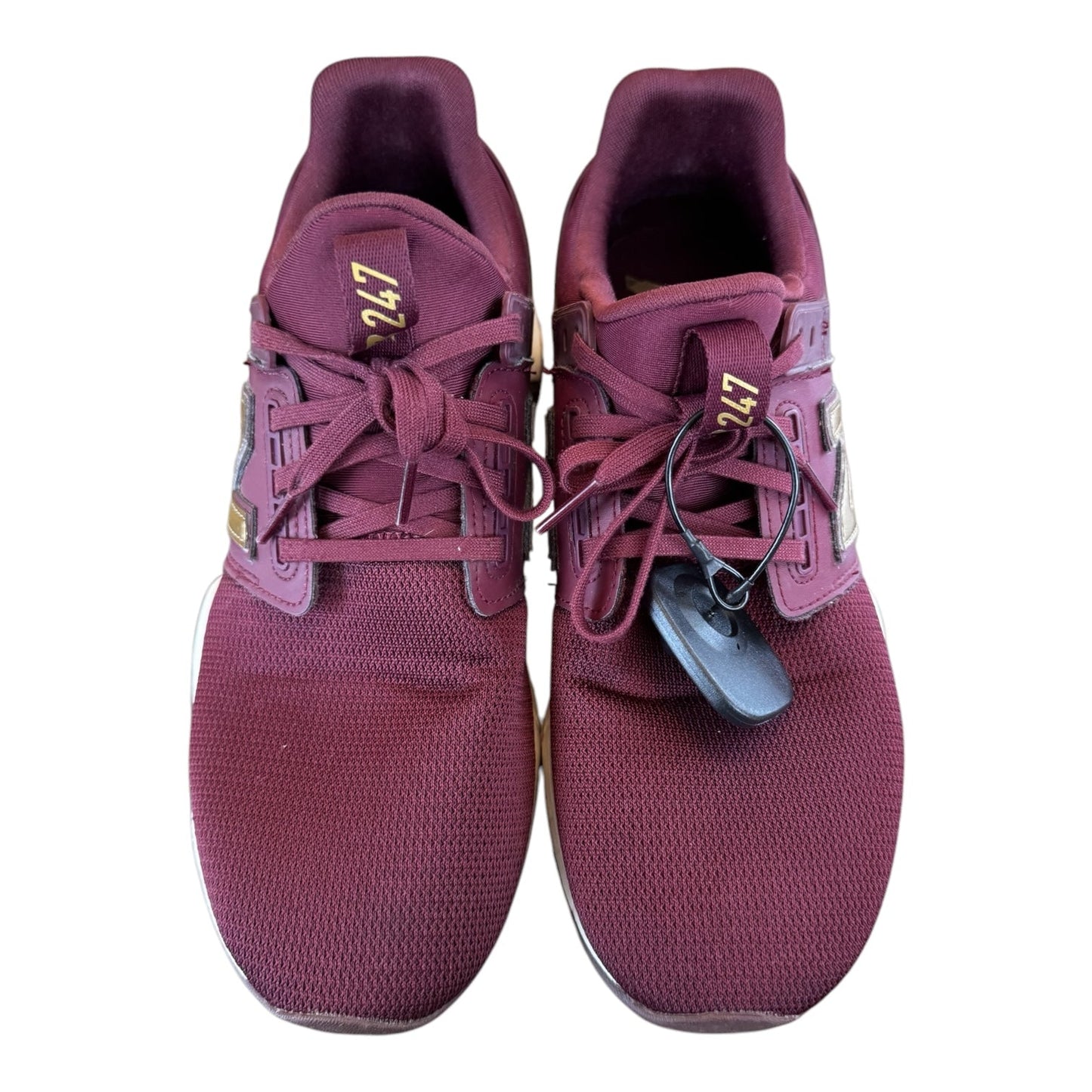 Shoes Athletic By New Balance In Maroon, Size: 9